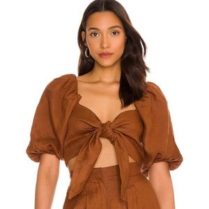 Faithful the brand Idrissy Top in honey